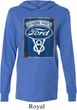 Mens Ford Shirt V8 Genuine Ford Parts Lightweight Hoodie Tee