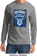 Mens Ford Shirt V8 Genuine Ford Parts Long Sleeve Tee T-Shirt