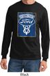 Mens Ford Shirt V8 Genuine Ford Parts Long Sleeve Tee T-Shirt