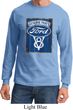 Mens Ford Shirt V8 Genuine Ford Parts Long Sleeve Tee T-Shirt