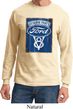 Mens Ford Shirt V8 Genuine Ford Parts Long Sleeve Tee T-Shirt