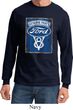 Mens Ford Shirt V8 Genuine Ford Parts Long Sleeve Tee T-Shirt