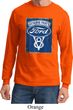 Mens Ford Shirt V8 Genuine Ford Parts Long Sleeve Tee T-Shirt