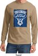Mens Ford Shirt V8 Genuine Ford Parts Long Sleeve Tee T-Shirt