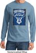 Mens Ford Shirt V8 Genuine Ford Parts Long Sleeve Tee T-Shirt