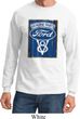 Mens Ford Shirt V8 Genuine Ford Parts Long Sleeve Tee T-Shirt
