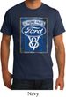 Mens Ford Shirt V8 Genuine Ford Parts Organic Tee T-Shirt