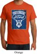 Mens Ford Shirt V8 Genuine Ford Parts Organic Tee T-Shirt