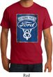 Mens Ford Shirt V8 Genuine Ford Parts Organic Tee T-Shirt