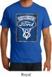 Mens Ford Shirt V8 Genuine Ford Parts Organic Tee T-Shirt