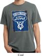 Mens Ford Shirt V8 Genuine Ford Parts Pigment Dyed Tee T-Shirt