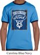 Mens Ford Shirt V8 Genuine Ford Parts Ringer Tee T-Shirt
