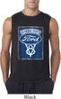 Mens Ford Shirt V8 Genuine Ford Parts Sleeveless Tee T-Shirt
