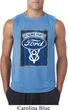 Mens Ford Shirt V8 Genuine Ford Parts Sleeveless Tee T-Shirt
