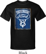 Mens Ford Shirt V8 Genuine Ford Parts Tall Tee T-Shirt