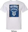 Mens Ford Shirt V8 Genuine Ford Parts Tall Tee T-Shirt