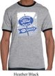 Mens Ford Shirt Vintage Sign Genuine Ford Parts Ringer Tee T-Shirt