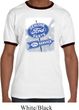 Mens Ford Shirt Vintage Sign Genuine Ford Parts Ringer Tee T-Shirt