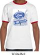 Mens Ford Shirt Vintage Sign Genuine Ford Parts Ringer Tee T-Shirt