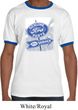 Mens Ford Shirt Vintage Sign Genuine Ford Parts Ringer Tee T-Shirt