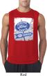 Mens Ford Shirt Vintage Sign Genuine Ford Parts Sleeveless Tee T-Shirt