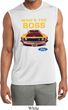 Mens Ford Shirt Who's The Boss Sleeveless Moisture Wicking Shirt
