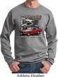 Mens Ford Sweatshirt Classic Mustangs Untamed Sweat Shirt