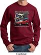 Mens Ford Sweatshirt Classic Mustangs Untamed Sweat Shirt