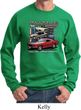 Mens Ford Sweatshirt Classic Mustangs Untamed Sweat Shirt