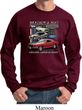 Mens Ford Sweatshirt Classic Mustangs Untamed Sweat Shirt