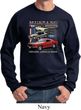Mens Ford Sweatshirt Classic Mustangs Untamed Sweat Shirt