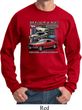 Mens Ford Sweatshirt Classic Mustangs Untamed Sweat Shirt