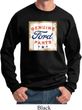 Mens Ford Sweatshirt Distressed Genuine Ford Parts Sweat Shirt