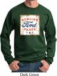 Mens Ford Sweatshirt Distressed Genuine Ford Parts Sweat Shirt