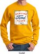 Mens Ford Sweatshirt Distressed Genuine Ford Parts Sweat Shirt