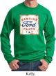 Mens Ford Sweatshirt Distressed Genuine Ford Parts Sweat Shirt