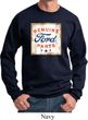 Mens Ford Sweatshirt Distressed Genuine Ford Parts Sweat Shirt