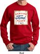 Mens Ford Sweatshirt Distressed Genuine Ford Parts Sweat Shirt