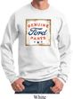 Mens Ford Sweatshirt Distressed Genuine Ford Parts Sweat Shirt