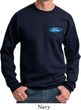 Mens Ford Sweatshirt Ford Oval Pocket Print Sweat Shirt