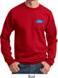 Mens Ford Sweatshirt Ford Oval Pocket Print Sweat Shirt