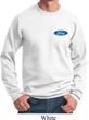 Mens Ford Sweatshirt Ford Oval Pocket Print Sweat Shirt