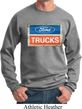 Mens Ford Sweatshirt Ford Trucks Logo Sweat Shirt