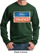 Mens Ford Sweatshirt Ford Trucks Logo Sweat Shirt