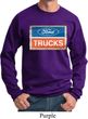 Mens Ford Sweatshirt Ford Trucks Logo Sweat Shirt
