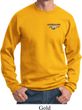 Mens Ford Sweatshirt Mustang Pocket Print Sweat Shirt