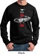Mens Ford Sweatshirt Red Stripe Mustang 50 Years Sweat Shirt