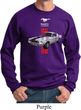 Mens Ford Sweatshirt Red Stripe Mustang 50 Years Sweat Shirt