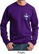 Mens Ford Sweatshirt The Legend Lives Crest Pocket Print Sweat Shirt