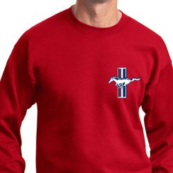 Mens Ford Sweatshirt The Legend Lives Crest Pocket Print Sweat Shirt Mens Ford Sweatshirt The Legend Lives Crest Pocket Print Sweat Shirt